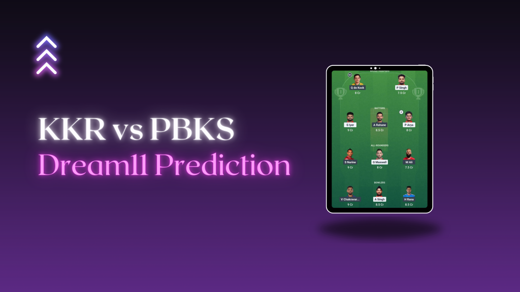 KKR vs PBKS Dream11 Prediction